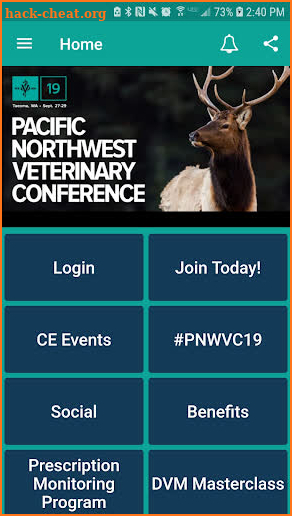 WA State Veterinary Medical Assn. screenshot