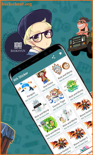 WA Stickers Pack - Stickers for WhatsApp Free screenshot