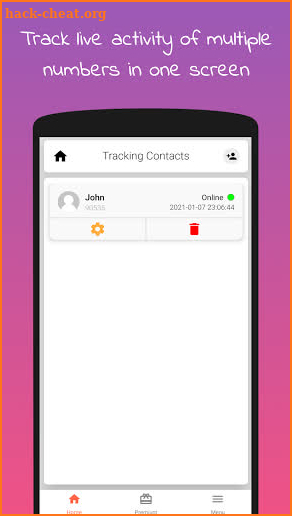 WA Track-Online and Last Seen Tracker For Whatsapp screenshot