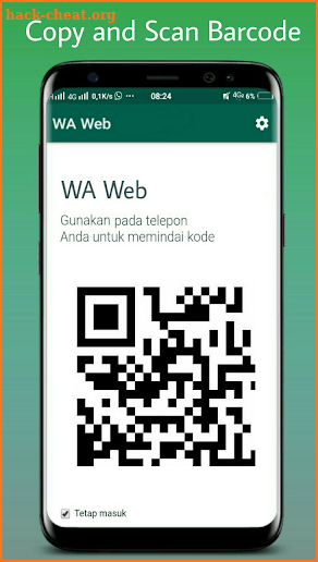 WA web nano clone scan screenshot