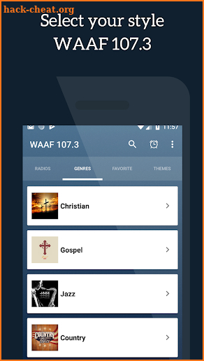 WAAF 107.3  Boston's Rock Station screenshot