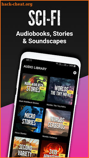 Wahlbeck: Sci-Fi Audiobooks screenshot