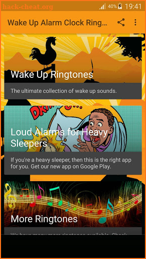 Wake Up Alarm Clock Ringtones screenshot