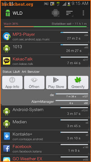 Wakelock Detector [FULL PACK] screenshot