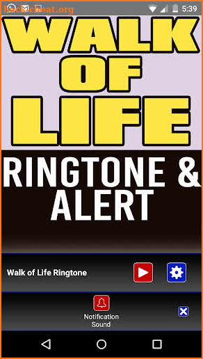 Walk of Life Ringtone & Alert screenshot