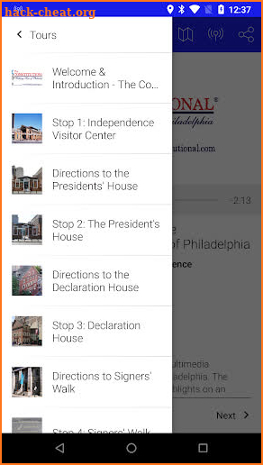 Walking Tour of Philadelphia screenshot