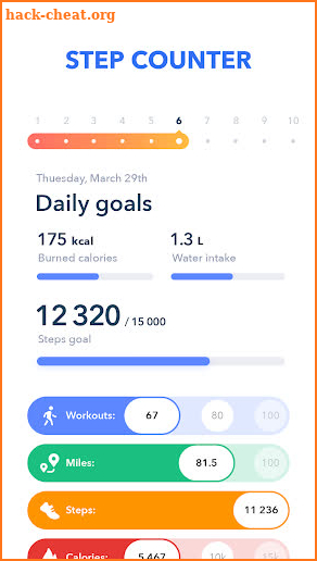 Walking Tracker by GetFit - Step Counter screenshot