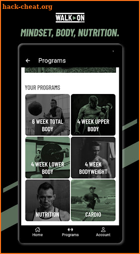 WalkOn Fitness screenshot