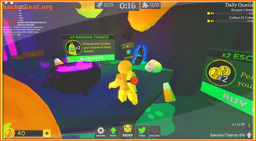 Walkthrough for Banana Eats Obby screenshot