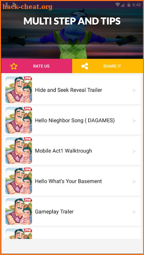 Walkthrough for hi Neighbor Game screenshot