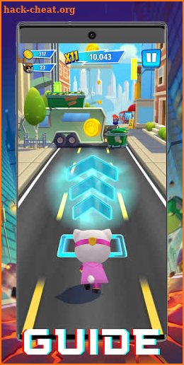 Walkthrough for Talking Tom Hero Dash Tips screenshot