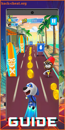 Walkthrough for Talking Tom Hero Dash Tips screenshot