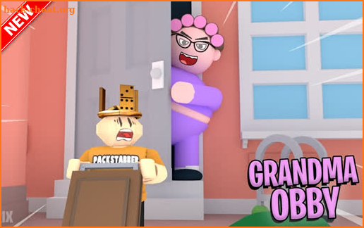 Walkthrough grandma's House Obby screenshot