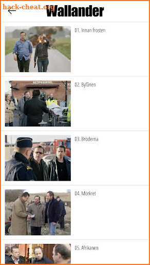 Wallander screenshot