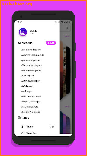 Walldo - Beautiful Wallpapers from Reddit screenshot