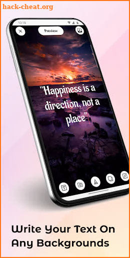 Wallext: Text Wallpaper Backgrounds screenshot