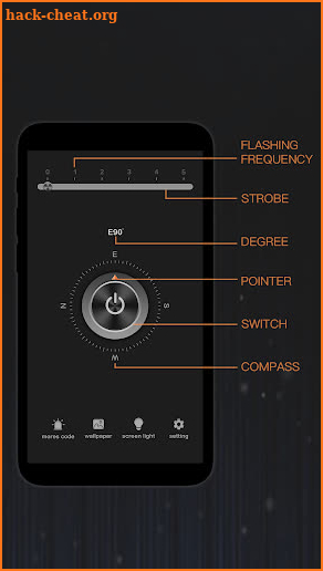 wallpaper flashlight screenshot
