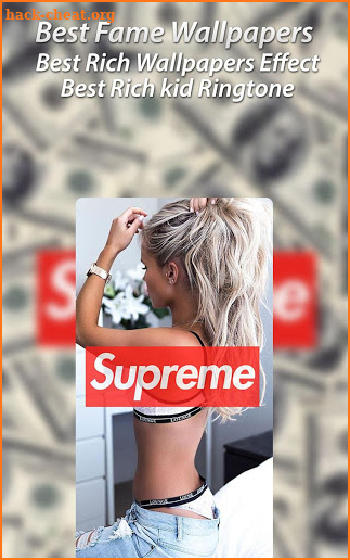 Wallpaper for Supreme Fan Ringtone Hyperbeat free screenshot