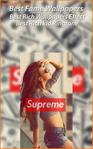 Wallpaper for Supreme Fan Ringtone Hyperbeat free screenshot