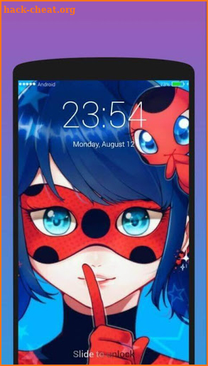 Wallpaper Ladybug Noir screenshot