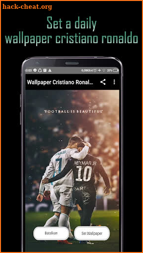 Wallpaper Ronaldo 4K screenshot