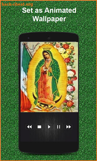 Wallpaper Virgin of Guadalupe from Mexico screenshot