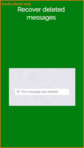 WAMER - Recover Deleted Messages screenshot