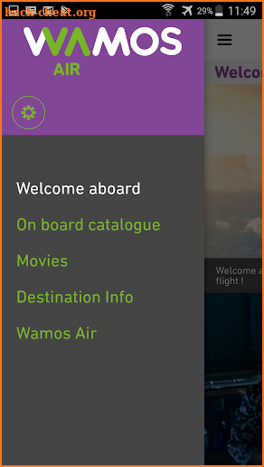 Wamos Air On Board screenshot