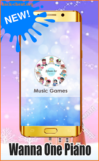 Wanna One Piano TIles screenshot