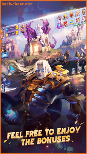 War of Glory-card idle games screenshot