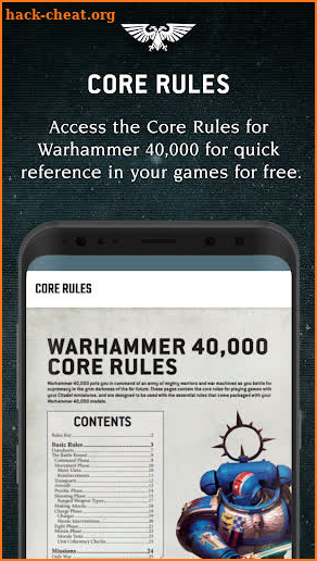 Warhammer 40,000 : The App screenshot