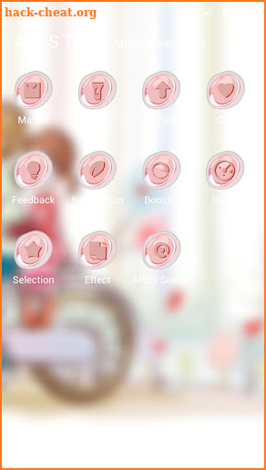 Warm-APUS Launcher theme screenshot