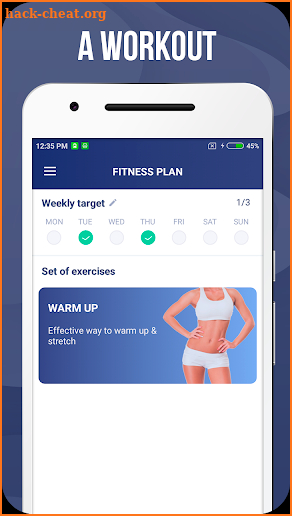 Warm Up Exercises screenshot