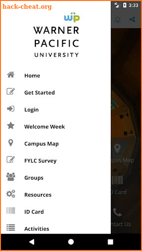 Warner Pacific University screenshot