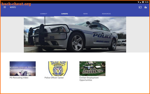 Warner Robins PD screenshot