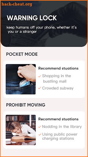 Warning Lock - Anti Theft screenshot