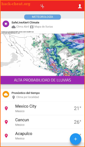 ⚠SafeLiveAlert: Alerta sísmica, ⛈Clima, Noticias📰 screenshot