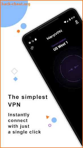 WarpVPN screenshot