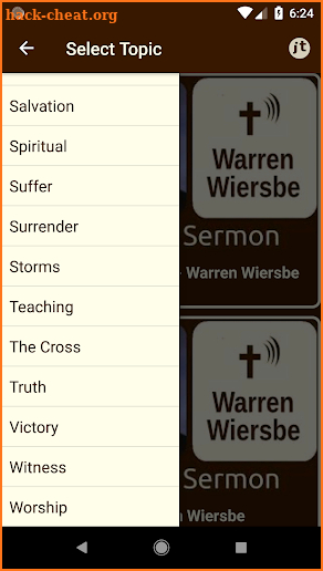 Warren Wiersbe Sermons screenshot