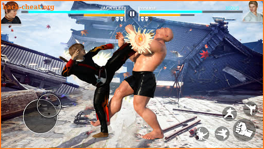 Warrior Kung Fu Fight: Offline Fighting Games screenshot