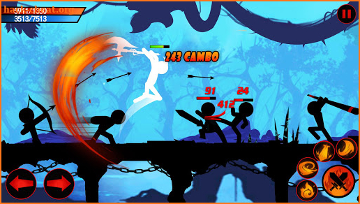 Warrior Legend- Shadow Dark Fighting Game screenshot