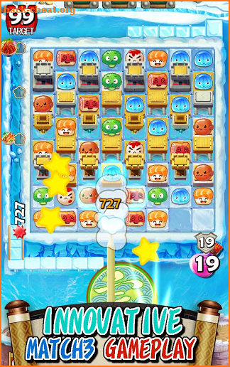 Wasabi Blast: Puzzle Arena screenshot