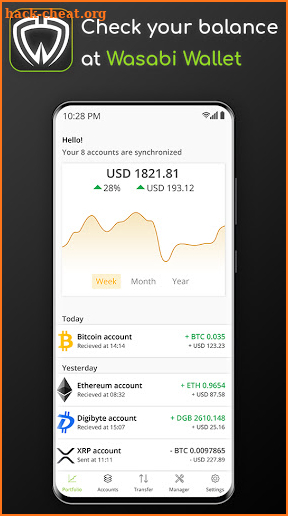 Wasabi Wallet screenshot