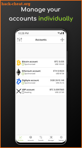 Wasabi Wallet screenshot