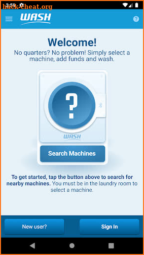 WASH-Connect screenshot