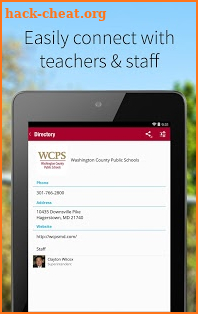 Washington County PS screenshot