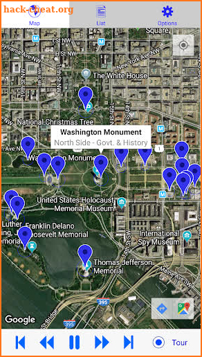 Washington DC Mall Tour screenshot