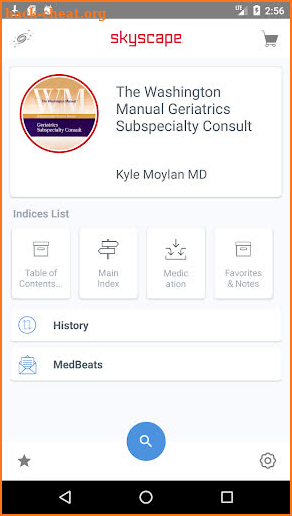 Washington Manual Geriatrics Subspecialty Consult screenshot