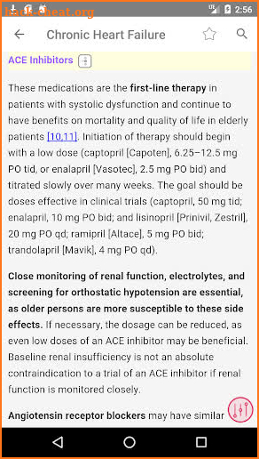 Washington Manual Geriatrics Subspecialty Consult screenshot