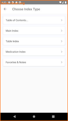 Washington Manual of Oncology (Cancer Management) screenshot